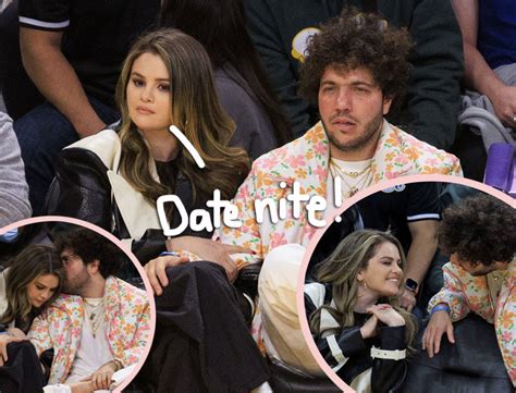 Selena Gomez & Benny Blanco Can't Keep Hands Off Each Other At Lakers ...