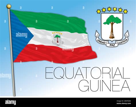 Bandera De Guinea Ecuatorial Blanca Im Genes Vectoriales De Stock Alamy