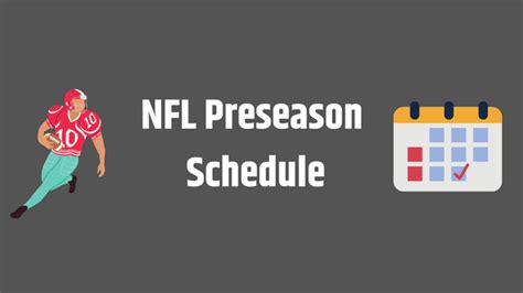 Nfl Preseason Schedule 2022 Date Time Live Stream Tv Info