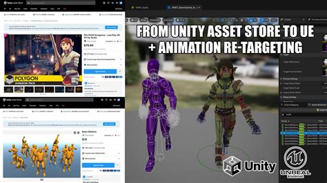 Importing Unity Synty Characters and Animation Packs In Unreal Engine 5 ...