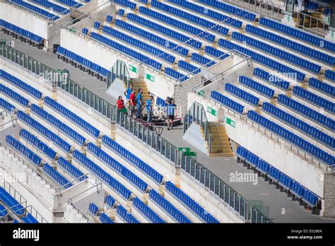 Rome Italy Olympic Stadium Empty Stock Photo Alamy