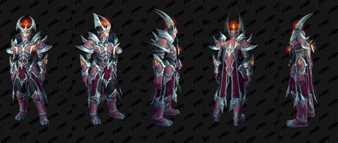 Updated Tier 2 Anniversary Set Models Datamined For All 13 Classes In