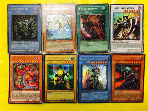 1000 PLAYED DAMAGED YUGIOH CARDS ULTIMATE LOT YU GI OH INSTANT