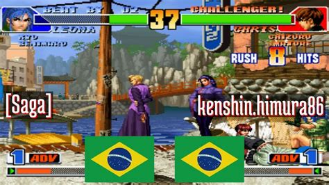 FT10 Kof98 Saga BR Vs Kenshin Himura86 BR King Of Fighters 98