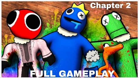 Rainbow Friends Chapter 2 Full Gameplay Walkthrough Youtube