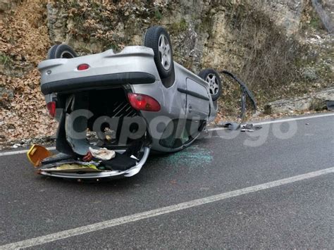 Incidente Stradale A Genzano Di Sassa Il Capoluogo