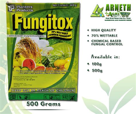 Fungitox G Kg Thiophanate Methyl Wettable Powder Fungicide