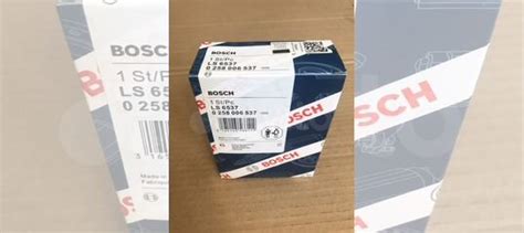 Кислородный датчик Bosch - 0258006537 купить в Москве Bosch 0258006537 ...