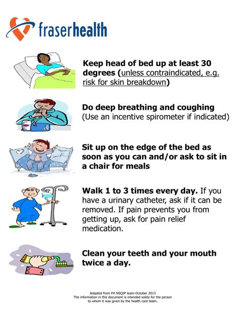 Help Prevent Pneumonia Take An Active Part In Your Recovery