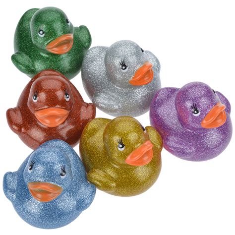 Glitter Rubber Duck Imprint