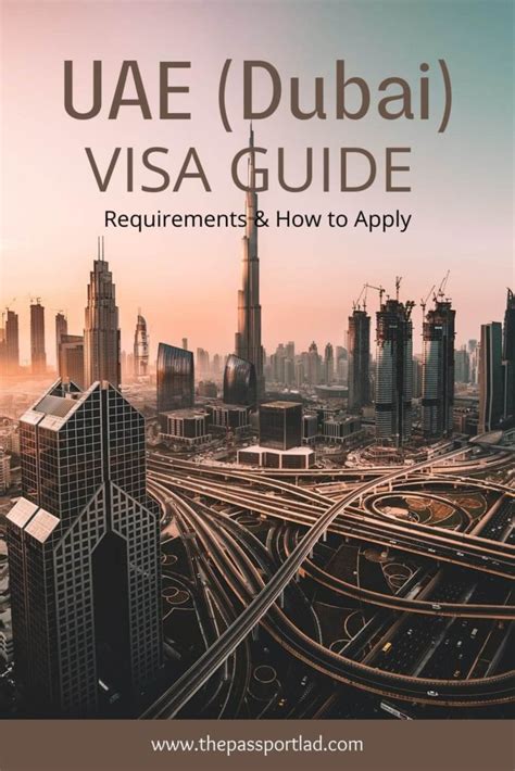 UAE Dubai VISA GUIDE Application Requirements The Passport Lad