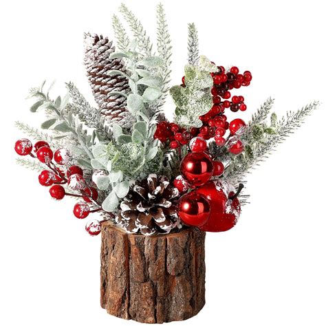 BELVITA Small Christmas Tree,Mini Christmas Tree, Mini Pine Tree , for
