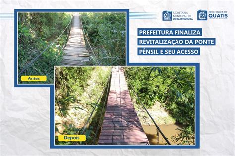 Prefeitura Finaliza Revitaliza O Da Ponte P Nsil E Seu Acesso