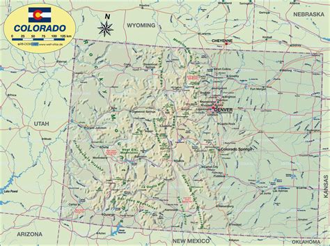Outline Map Of Colorado | Us World Maps