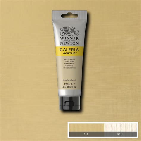 Galeria Acrylverf Tube 120 Ml No 060 Buff Titanium Arts And Crafts