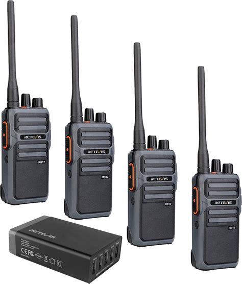 Amazon Retevis RB17 Walkie Talkies Long Range Heavy Duty 2 Way