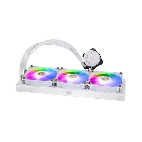 CoolerMaster MasterLiquid 360L Core Argb Liquid Cooler White