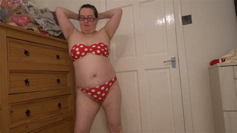 Sexy Red Bikini Striptease Phoenixwings Clips Sale