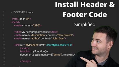 How To Add Header And Footer Code In Wordpress Super Easy Guide Youtube