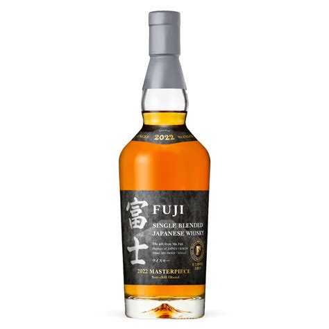 fuji single blended masterpiece  japanese whisky ml  rare