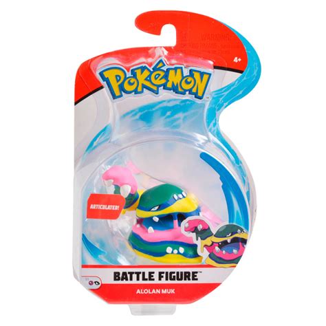 Pokémon Serie 1 Figura de Batalla Alolan Muk