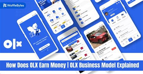 olx earn money olx business model explained