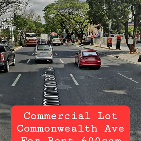 Commercial Lot For Rent along Commonwealth Avenue Quezon City [Lot 🚜 ...