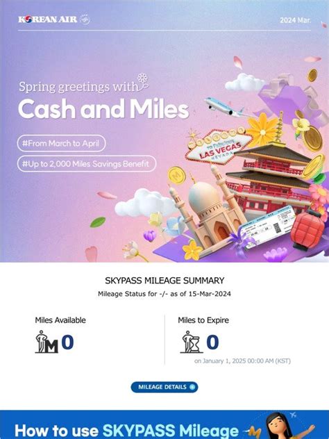 Korean Air Korean Air Your Skypass Insight March Milled