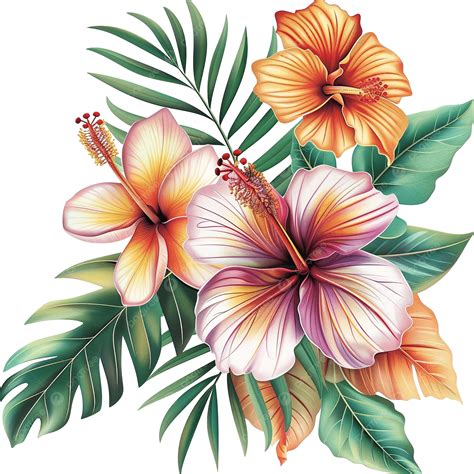 Flowers Of Hawaiian Islands 1