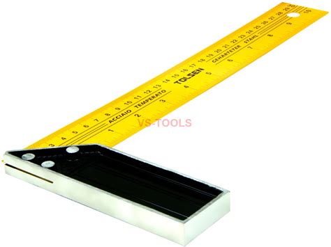 Inches Cm Construction Carpenter Ruler L Shape Angle