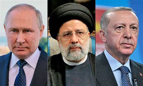 Los presidentes de Rusia Irán y Turquía se reúnen en Teherán con Siria