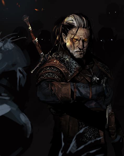 ﻿Щг hf i HUI л * ,' & Wf тЩЁЬ. у '1ШЧ IP / Геральт :: Witcher Персонажи ...