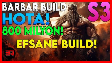 Diablo Barbar Hota Build Elimi Kolumu Sallayarak Tier