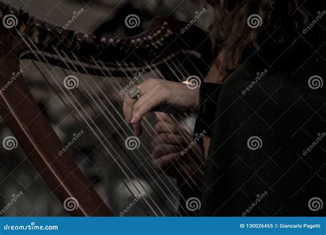 Celtic Harp In Italy Royalty Free Stock Photography Cartoondealer