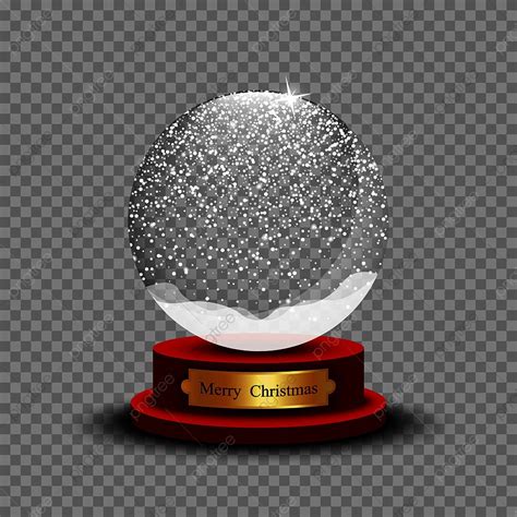 Realistic Christmas Balls Vector Hd Images Realistic Christmas Snow