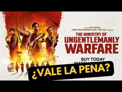 The Ministry Of Ungentlemanly Warfare El Ministerio De La Guerra No