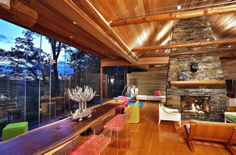 22 Luxurious Log Cabin Interiors You HAVE To See - Log Cabin Hub