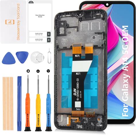 Amazon.com: for Samsung Galaxy A14 5G Screen Replacement LCD Full Assembly Kit with Tools