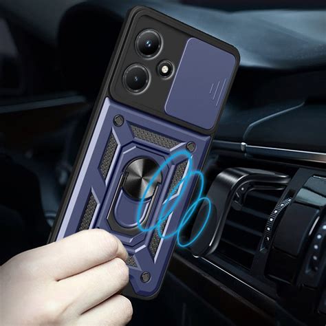 Etui Pancerne Do Infinix Hot 30i CamShield Slide Niebieskie Sklep XGSM Pl