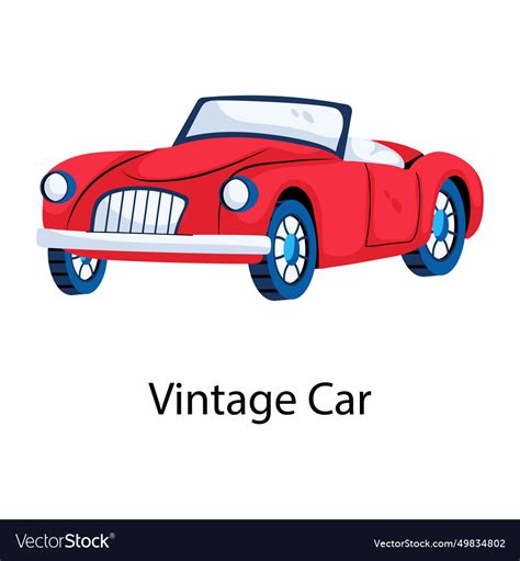 Vintage car Royalty Free Vector Image - VectorStock