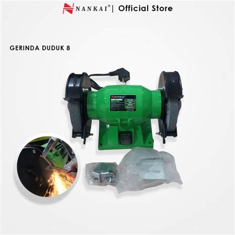 Jual Mesin Gerinda Duduk Elektrik 8 Inch Nankai Shopee Indonesia