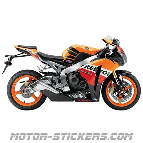 Honda Cbr 1000rr Repsol 2009 Aufkleber