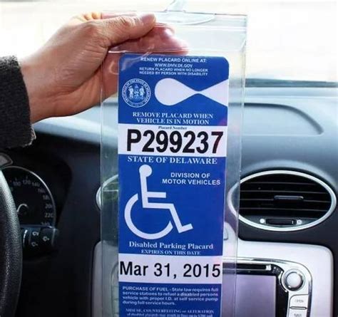 Dmv Handicap Placard Blog