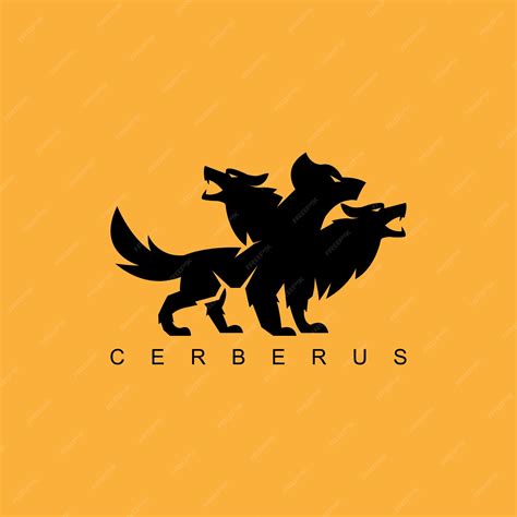 Premium Vector | Cerberus logo