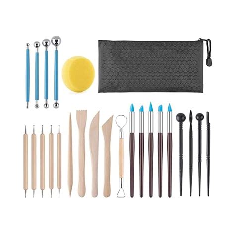 Canlisto Pcs Pottery Tools Polymer Clay Sculpting Kit Sculpt