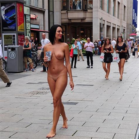 Diana Nude In Public DVD Store