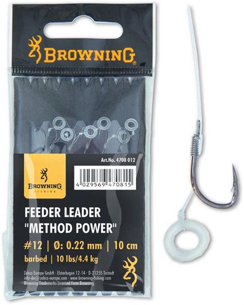 BROWNING PRZYPON HACZYK METHOD FEEDER Z GUMKĄ 14 4708014