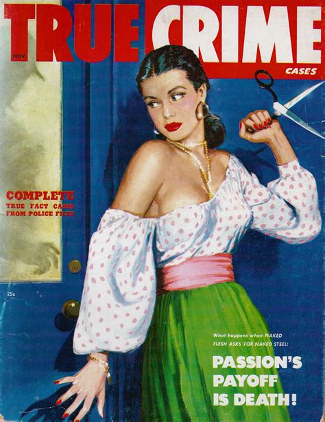 True Crime Pulp Covers