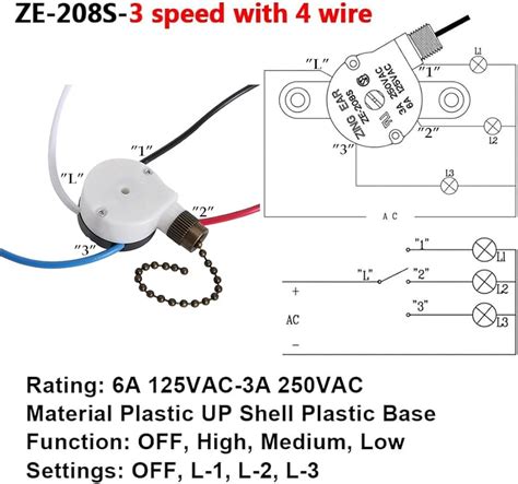 Ceiling Fan Switch Wiring Diagram For A 3way How To Wire A C