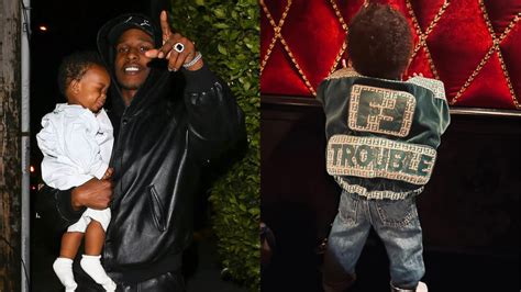 ASAP Rocky Has Been Styling All His Son’s Outfits And He Is The Most ...